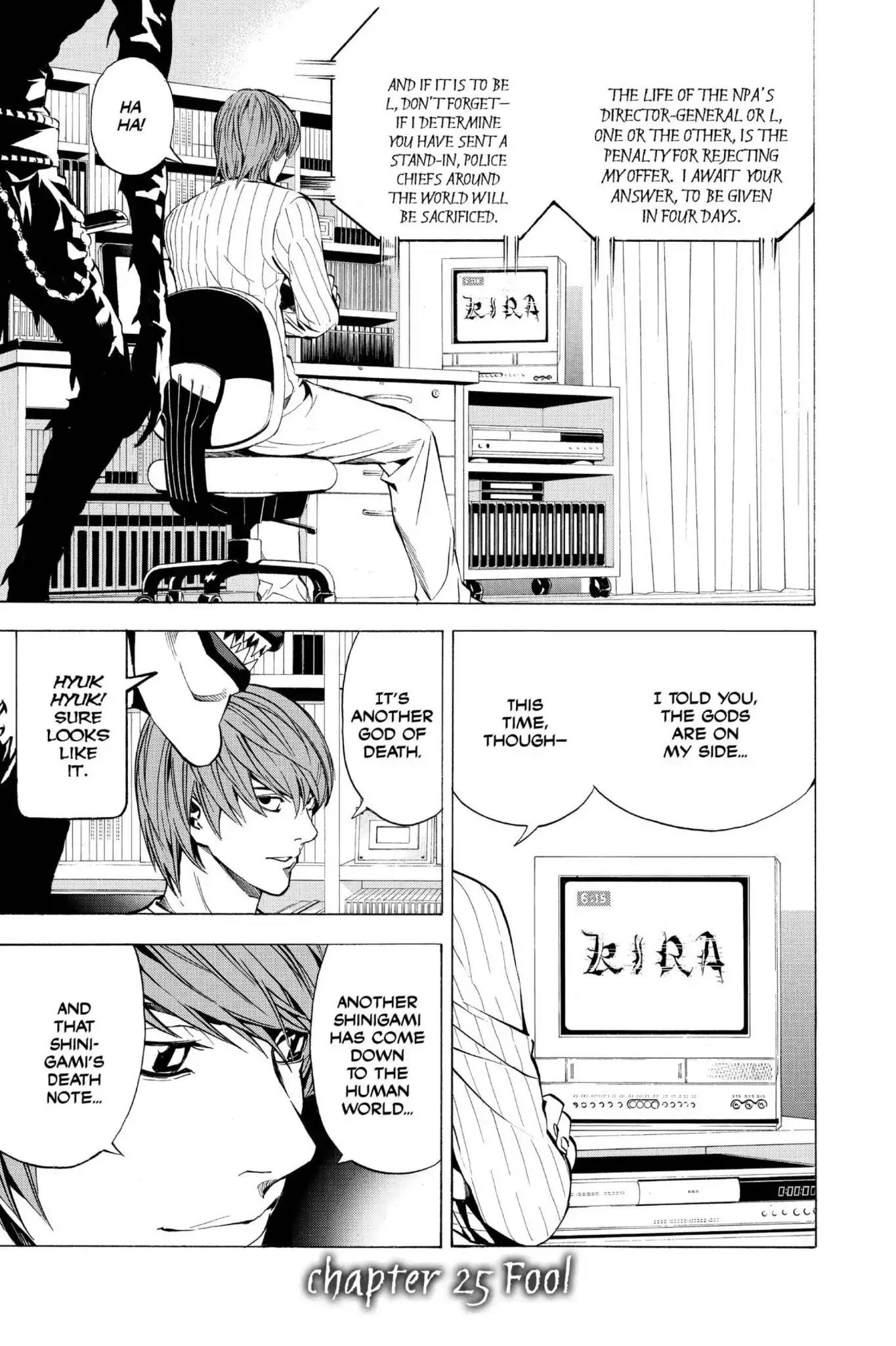 Death Note, Chapter 25 image 01